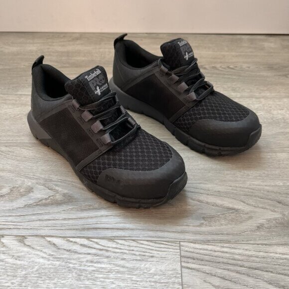 Timberland Pro Radius Composite Safety Toe Black Women's Size 8M TB 0A283H 001 - Picture 1 of 16